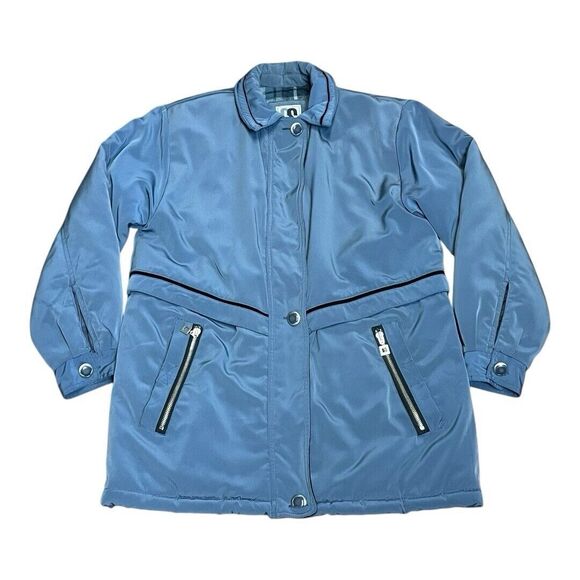 CS Signature Vintage Women's Jacket Size Petite Small Blue - Picture 1 of 8